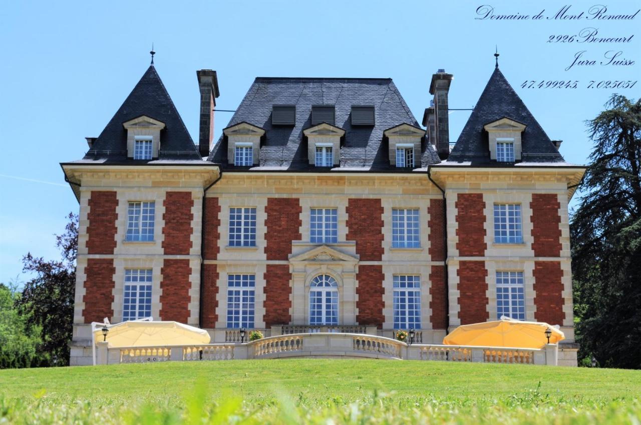 Hotel Domaine De Mont-Renaud Boncourt Zewnętrze zdjęcie